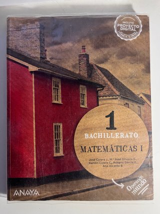 Matemáticas I 1 Bachillerato