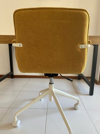 Silla de escritorio Sklum tapizada