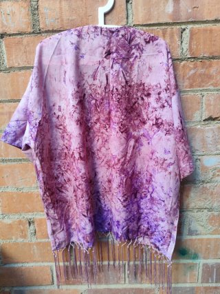 Kimono Tie Dye Rosa y Morado