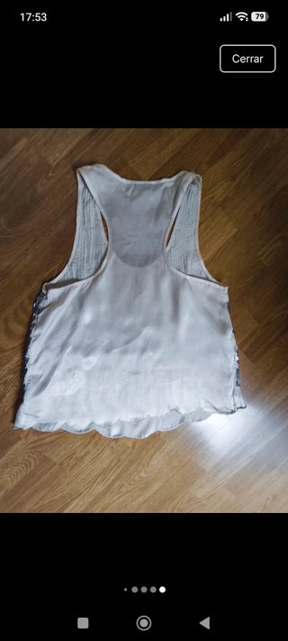 Top Lentejuelas Urban Outfitters
