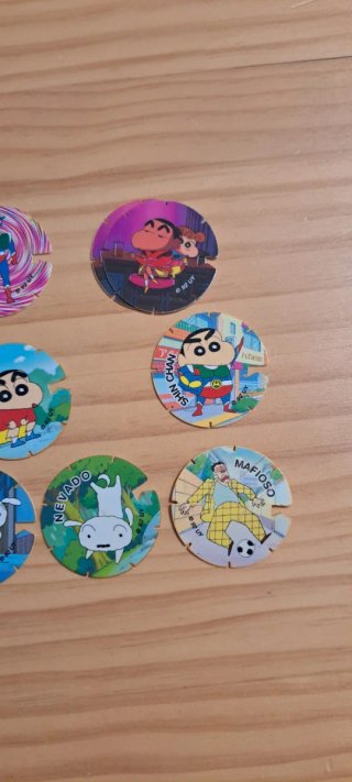 Lote Tazos Shin Chan Grefusa