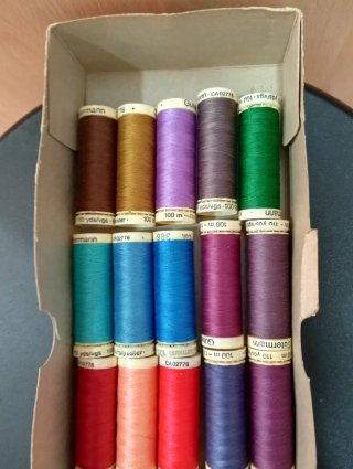 Lote 20 Bobinas Hilo Gutermann