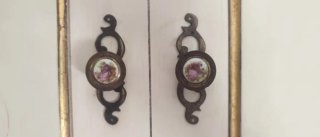 Pareja de camas armario vintage originales 60s-70s