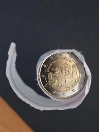 Moneda 2€ Monasterio de Poblet España 2026