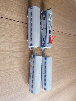 Vagones Tren ARCO. Metal.