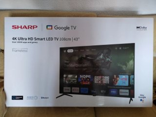 TV Sharp 43 4K Google TV