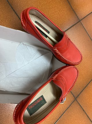 Náuticos niña rojos Thousand