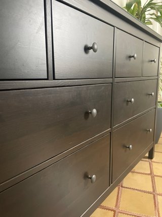 Cómoda IKEA Hemnes 8 cajones Marrón Oscuro