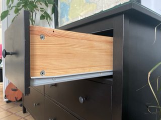Cómoda IKEA Hemnes 8 cajones Marrón Oscuro