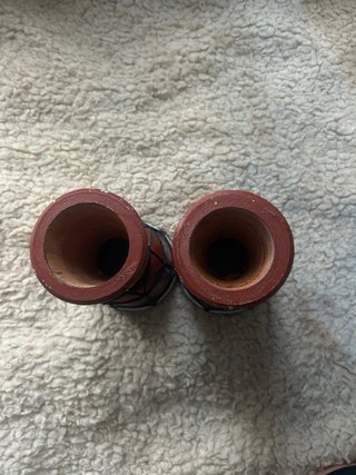 2 Mini Tamburi Djembe Decorati