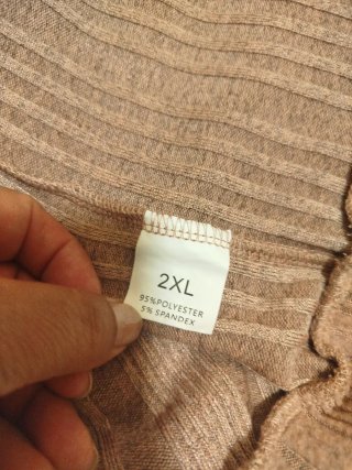 Polo hombros descubierto manga 3/4,primavera otoño