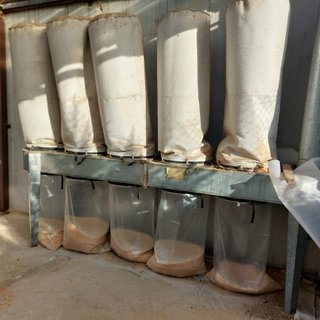 Filtros de aspiración para carpintería