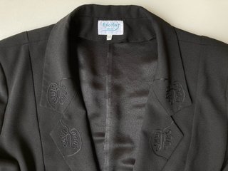 Traje Chaqueta y Falda color negro T50 señora