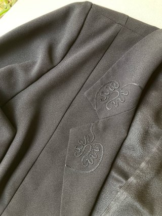 Traje Chaqueta y Falda color negro T50 señora