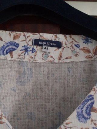 Blusa Elisa Rivera Multicolor