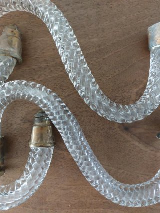 8 Brazos de cristal para lámpara araña