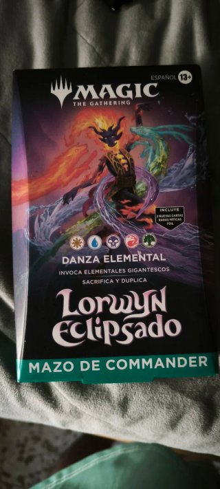 Mazo Magic Commander Danza Elemental Lorwyn