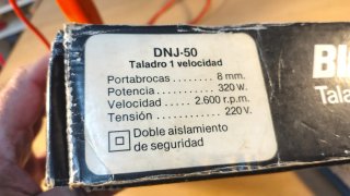 Taladro Black&Decker con soportes vertical horizon