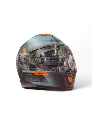Casco Modular NZI Combi 3 Duo Antracita Azul