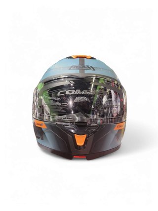 Casco Modular NZI Combi 3 Duo Antracita Azul