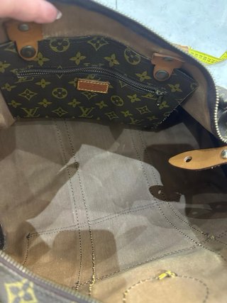 Bolsa Louis Vuitton Bauletto Marrón