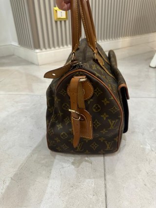 Bolsa Louis Vuitton Bauletto Marrón