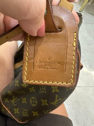 Bolsa Louis Vuitton Bauletto Marrón