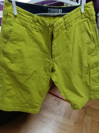 Pantalón corto hombre Tribord amarillo