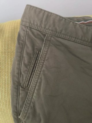 Pantalón Massimo Dutti Verde Oliva