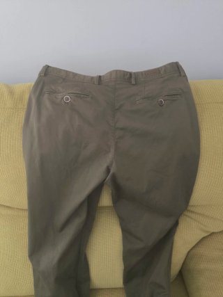 Pantalón Massimo Dutti Verde Oliva