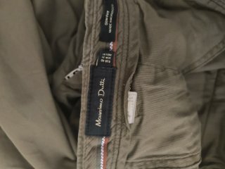 Pantalón Massimo Dutti Verde Oliva