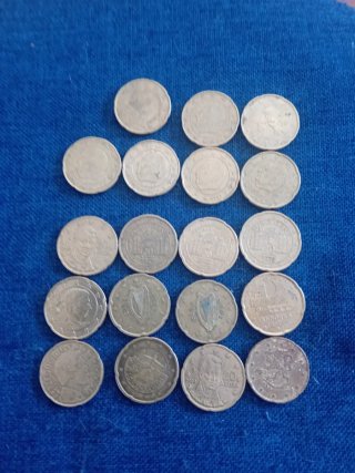 Monedas 20 céntimos Euro (Varias)