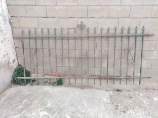 Rejas metálicas para valla