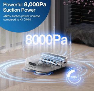 NUOVO Robot aspirapolvere ECOVACS DEEBOT X2 Omni