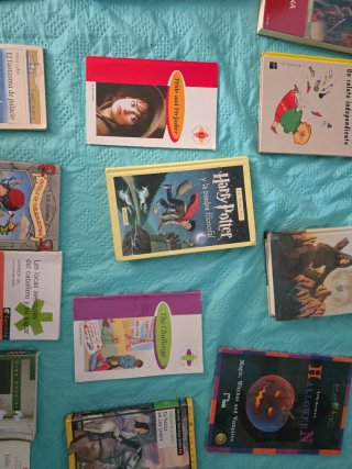 Variado de libro, en español English