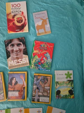 Variado de libro, en español English
