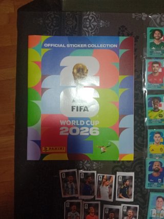 Álbum Mundial  2026 sticker completo.