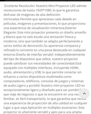 Proyector y pantalla SEELUMEN Negro/Gris
