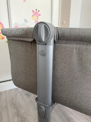 Mini Cuna Colecho Gris