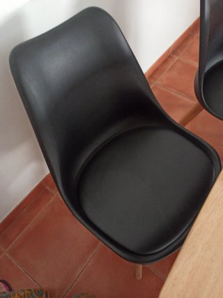 Conjunto comedor nórdico mesa y 4 sillas