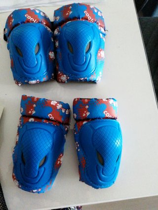 Set protección infantil rodilleras y coderas