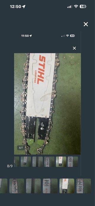 Espada y Cadena Widea Stihl 50 Eslabones