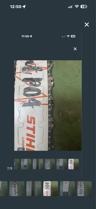 Espada y Cadena Widea Stihl 50 Eslabones