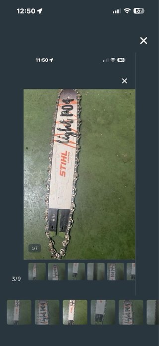 Espada y Cadena Widea Stihl 50 Eslabones