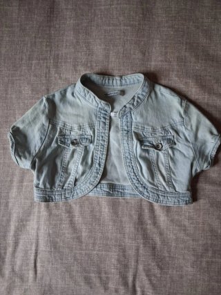Giubbottino jeans Stradivarius corto