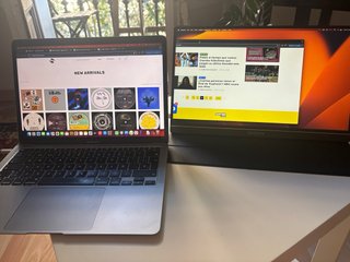 Pantalla secundaria Arzopa para trabajo remoto