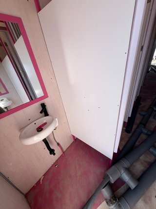 Baños para eventos estilo circo