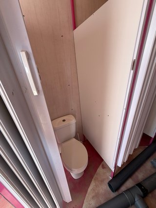 Baños para eventos estilo circo