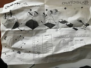Tienda de campaña Quechua Arpenaz 3. Super barata