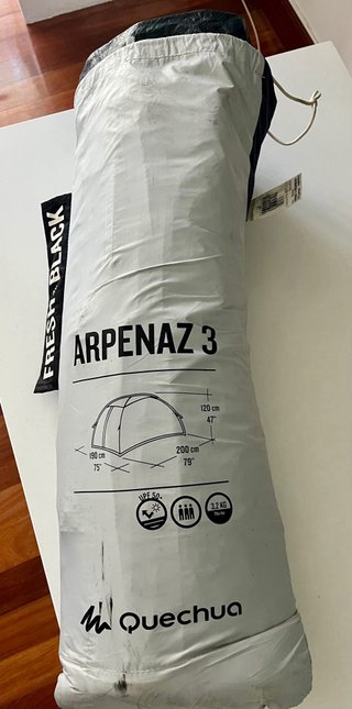 Tienda de campaña Quechua Arpenaz 3. Super barata